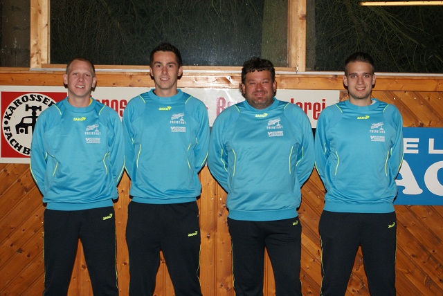 Stocksport Mannschaft C2 v.l.n.r.: Grabmüller Robert, Freudenthaler Thomas, Pirklbauer Hubert, Pirklbauer Mario