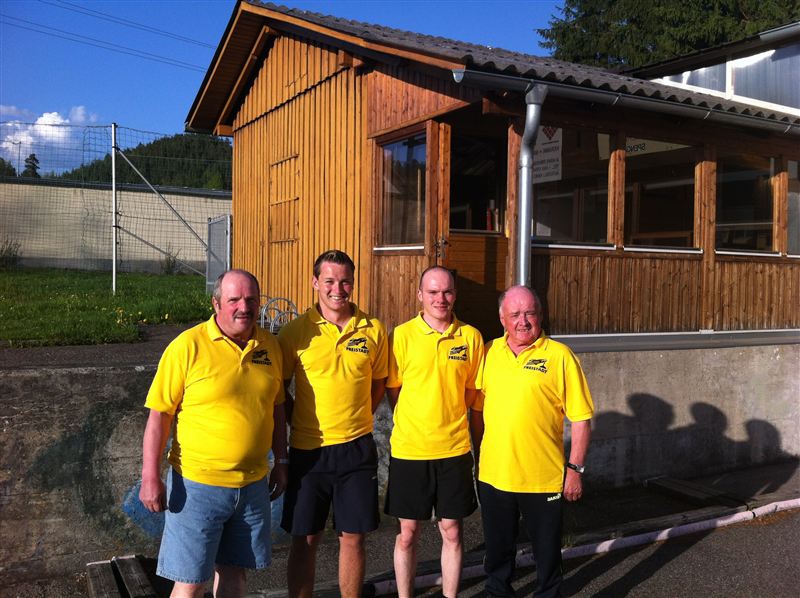Stocksport Mannschaftsfoto Mannschaft 5 v.l.n.r.: Reisinger Johannes, Bayer Bernd, Kastl Reinhard, Lengauer Johann