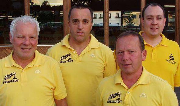 Stocksport Mannschaft 04 v.l.n.r.: Hubert Stadler, Karl Pilgerstorfer, Erich Kastl, Bernhard Leitner