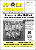 SPORT FREUND 2002/2