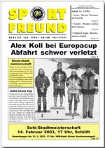 SPORT FREUND 2003/1