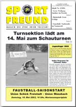 SPORT FREUND 2003/2