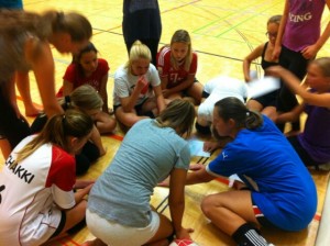 Volleyball Besprechung zum Saisonstart